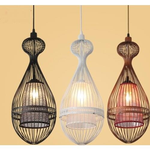Chinese style pendant lamps classic cage bedroom living room dining room lanterns teahouse vintage pendant light ZA81447