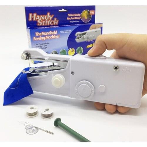Handheld Portable Mini Electric Sewing Machine Household Handheld Pocket Single Thread Sealing Sewing