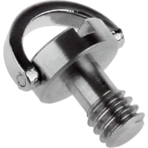 1/4 Inch Folding D-Ring Adapter Screw Cam Tripod Monopod Quick Release Plate for Camera Accessories