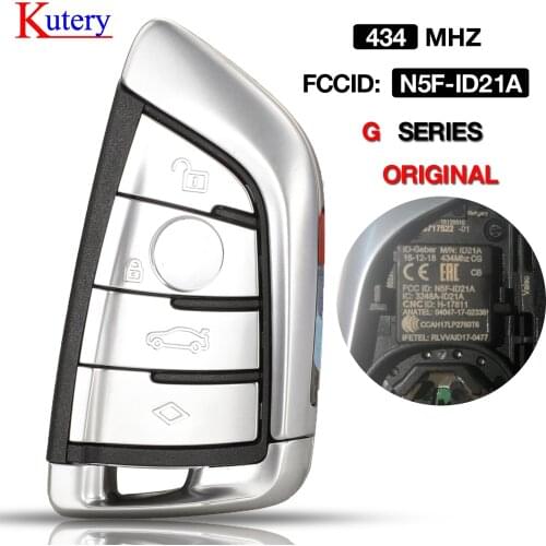 Kutery 5PCS 4Button G Series Remote Smart Key For Bmw X5 X6 F30 F31 F32 F80 F82 F15 F83