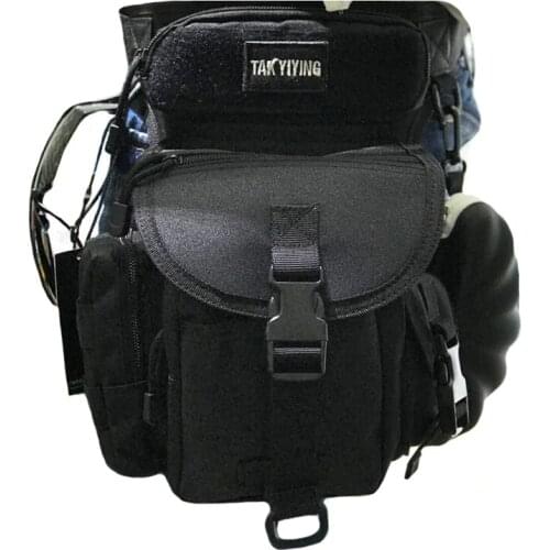 TAK YIYING Tactical Drop Leg Bag Tool Fanny Thigh Pack Hunting Bag Waist Pack Motorcycle Riding Men 1000D Military Waist Packs