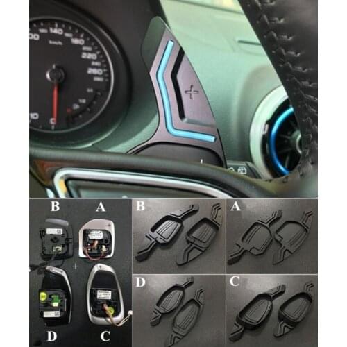 Steering Wheel Paddle Extension Shifter For AUDI A3 A4 A5 A6 A7 A8 S3 S4 S5 S6 S7 S8 Q2 Q3 Q5 Q7 SQ5 RS3 RS6 RS7 R8 TTS TT RS
