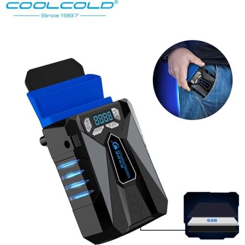 COOLCOLD High Performance Vacuum Laptop Cooler USB Cooling Fan Air Extracting Exhaust Cooling Fan CPU Cooler For GAME Laptop