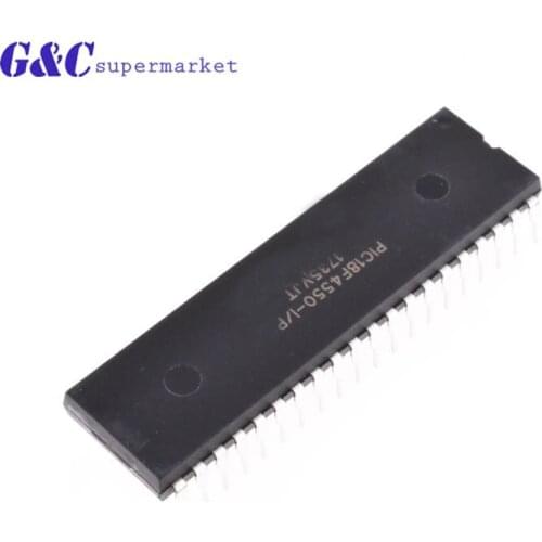 1pcs/lot PIC18F4550-I/P PIC18F4550-I PIC18F4550 DIP-40 diy electronics