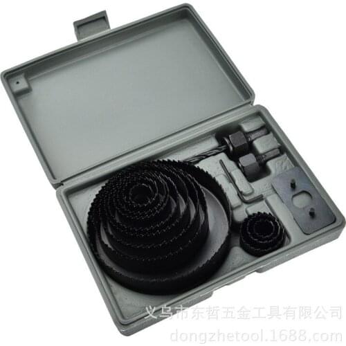 Woodworking hole saw/set woodworking hole saw/light hole electric drill accessories/woodworking drill bit 11p/16p/8p