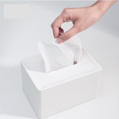 Europe simple style ABS tissue dispenser removeable tissue box 4 colors optional