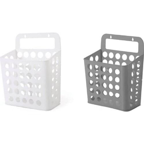 Dirty Clothes Basket Plastic Dirty Clothes Basket Punch-Free Bedroom Bathroom Laundry Basket