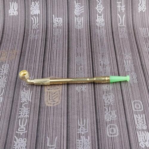 Creativity Hot sale smoking tube ball metal shape durable smoking pipe resin molding tube fittings tobacco cigar accessories