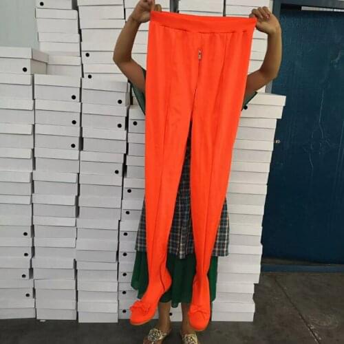 New Bowtie Decor Satin Pants Boots Female Flat Waist Long Boots Spring Autumn One Piece Extreme Botas