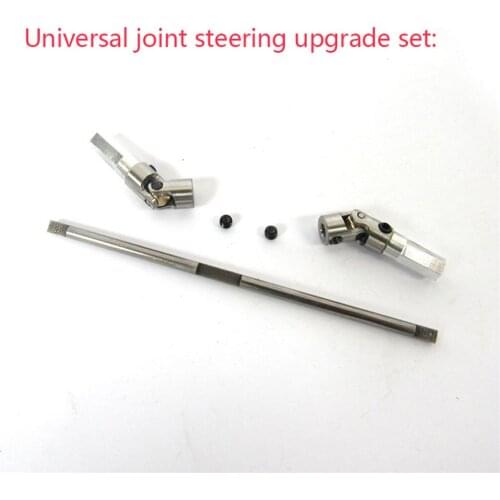 ​ Front Wheel Upgrade Modified Universal Joint Steering Metal Teeth MN Model 1:12 D90 D91 RC Car Spare Parts