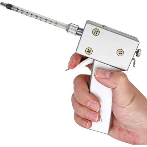 Chicken Continuous Insemination Gun Kit Poultry Semen Equipments Adapter for Chicken Artificial Insemination Farm Animals Tools