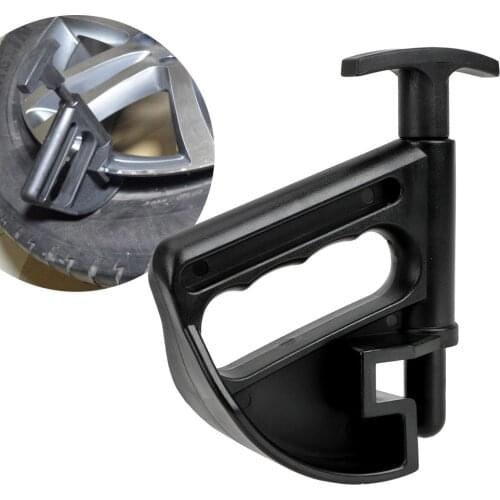 Car Tire Changer Bead Clamp Pry Wheel Changing Helper Rim Clamp Adaptor Black Tyre Fitting Machine Bead Pressing