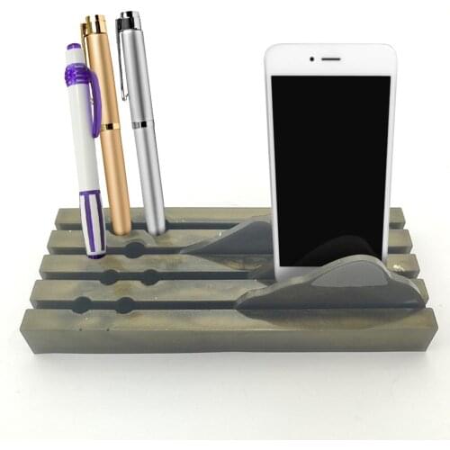 Silicone Mold Multi-function Pen Holder Storage Box Resin Epoxy Mold DIY Tools Accessories Molds For Jewelry