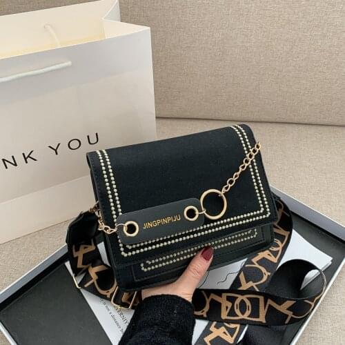 Fashion Crossbody Bag for Women 2020 Luxury Simple Splicing Shoulder Bag Ladie Design PU Leather Purses and Handbags