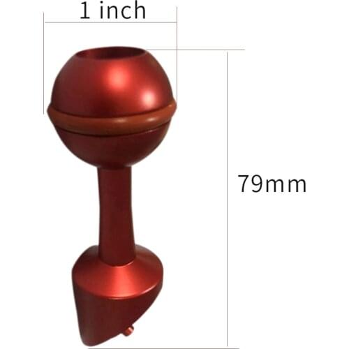 BGNing Alloy 1'' Inch Ball Head w/ M6 Screw Underwater Diving Extension Mount Adapter for GoPro /Sjcam /yi Action Camera Photo
