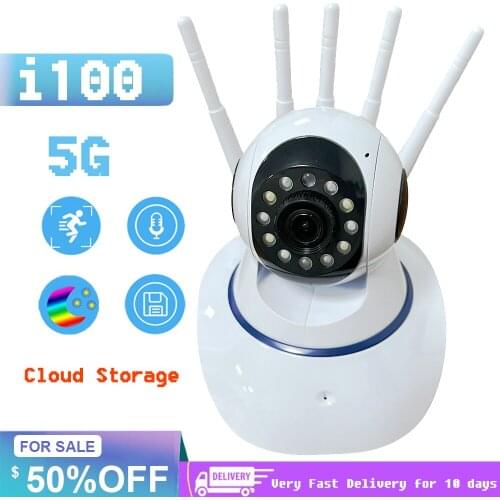 Smart WIFI Camera 2MP 1080P with Motion Tracking 2-Way Audio Night Vision Home Surveillance Baby Monitor for Baby/Pet/Elder