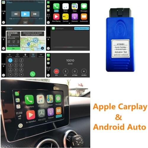 Hot sell Newest Unlimited Use Apple CarPlay and Android Auto Activation Tool for Benz NTG5 S1 Simple Safe and Perfect Working