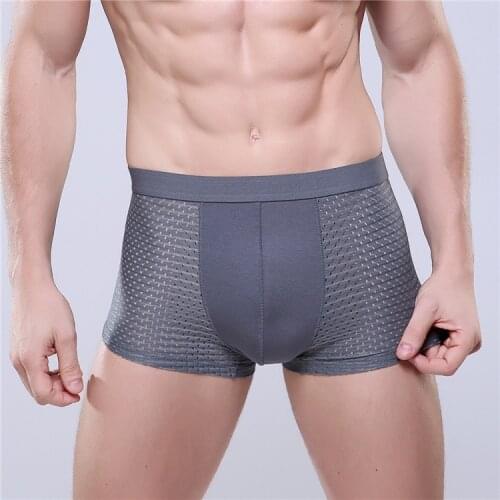 10 PCS WHOLESALE-Factory direct sale new mens hollow sexy breathable boxer underwear