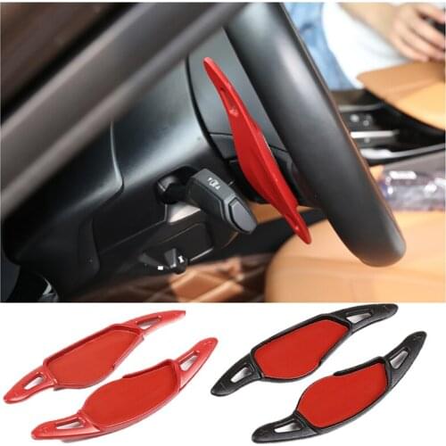 2Pcs Car Steering Wheel Shift Paddle Switch Extender Extension Extension, for BMW New 5 7 Series New X3 6 Series GT Auto Parts