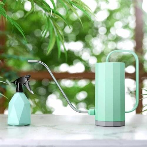 Long Mouth Watering Cans 1200ml Practical Flowers Small Bonsai Gardening Tools Handle Plastic Plant Sprinkler Potted Irrigation