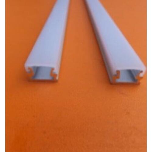 Free Shipping Slip channel 2m/pcs 50pcs/lot Aluminum LED Profile for LED Strip Indoor Lighting Decoration