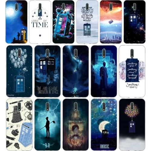 249FG Tardis Box Doctor Who gift Soft Silicone Tpu Cover phone Case for Nokia 2.1 2.3 3 3.1 4.2 5 5.1 Plus 7.2 6 8