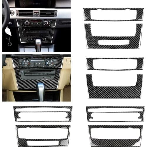 Decor Air Conditioning CD Panel Frame Cover Trim for 3 Series E90 E92 #1