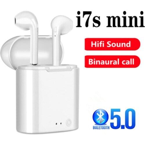 I7s TWS Mini Bluetooth earphones music Headphones business headset sports earbuds wireless Earpieces For xiaomi huawei iphone