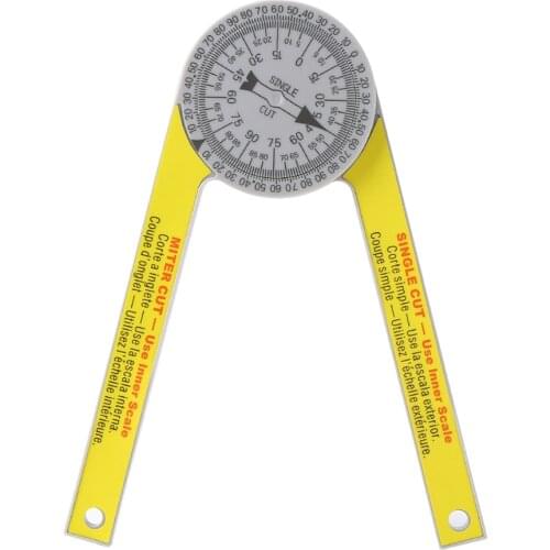 Calibration Miter Saw Protractor Angle Finder Miter Gauge Goniometer Angle Finder Level Meter Measuring Ruler Measuring Tool