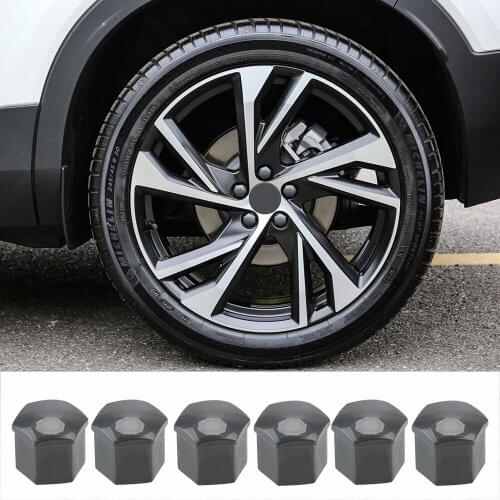 20 Pieces 19mm Car Tyre Nut Bolt Anti-Rust Protection Covers Caps Car Wheel Nut Caps 19mm Auto Hub Screw Cover Car Styling
