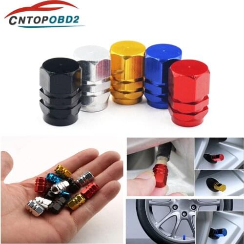 Car Wheel Tires Valves Tyre Stem Caps valve caps Airtight Cove Levert for Bike Motorcycle Valves Car-styling Parts Accessories