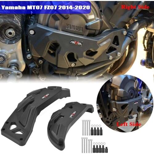 Motorcycle Racing Engine Case Cover Protection Stator Crash Slider For Yamaha MT07 MT-07 FZ-07 FZ07 2014-2020 2018 2019 MT 07 17
