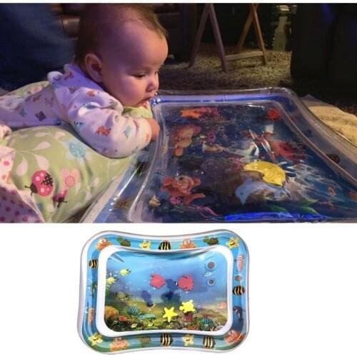 New Baby Toys Inflatable Tummy Time Water Play Mat Activity Center For Infants Toddlers Boys Girls Newborn Gift