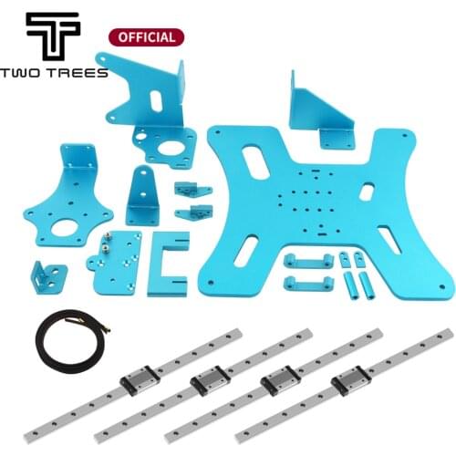 Upgrade kit BLV Ender 3 Pro 3d printer including Gates X/Ybelts screws and aluminum plates, Brand Linear Rails