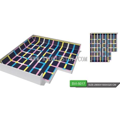 Amusement Indoor Trampoline Park for Children and Adults CE Certificated HZ-LG031