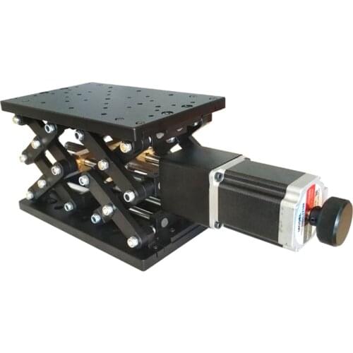 PT-GD402 high-precision electric lifting platform, scissor lifting platform, standard stepping motor and RS232 interface