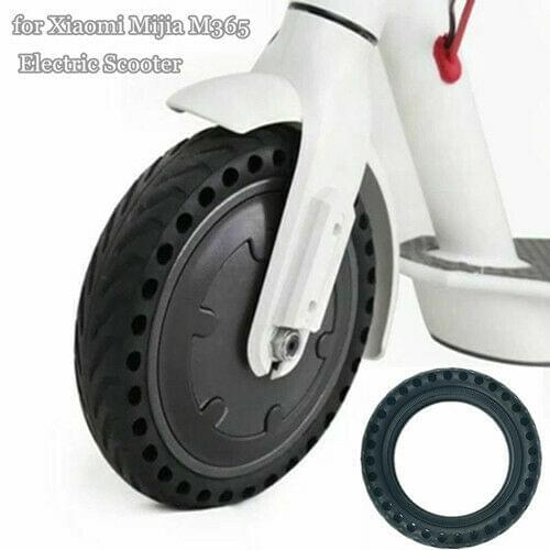 For Xiaomi Mijia MI M365 Scooter Skateboard Tyre Solid Hole Tires Shock Absorber Non-Pneumatic Tyre Damping Rubber Tyres Wheels