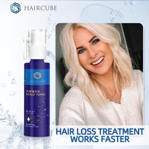HAIRCUBE Fast Hair Growth Essence Spray Hair Growth Serum Nourishing Soften Treatment Hair Loss Repair Treatment Dense Liquid