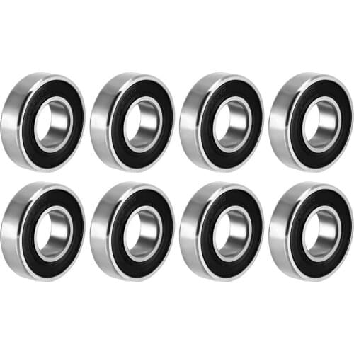 Uxcell Deep Groove Ball Bearing, 6900-6909 Double Shield/Sealed, Carbon Steel Bearings 6900-2RS (8Qty)