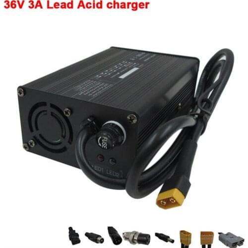 120W 36V 3A lead acid battery charger 36 V electric bike scooter charger wheelchair charger 36 Volt 20AH 30AH Lead acid charger