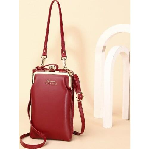 Ladies mobile phone bag for xiaomi huawei iphone Korean vertical crossbody portable rope shoulder bag