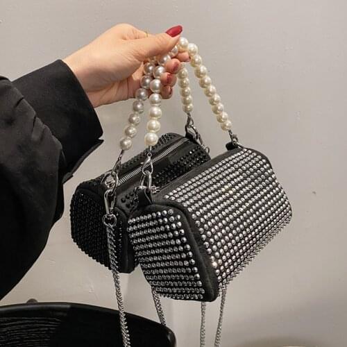 2021 Brand Women Bling Diamond Handbag Bags Luxury Glitter Crystal Shoulder Bags High Capacity Party Clutch Tote Crossbody Bags