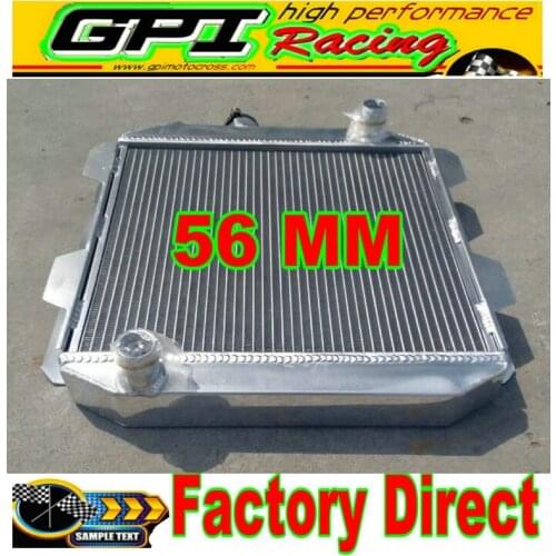 3rows ALUMINUM RADIATOR for FORD CAPRI II MK1 2600/2800 V6 LHD US-SPEC M/T 1971-1974-77