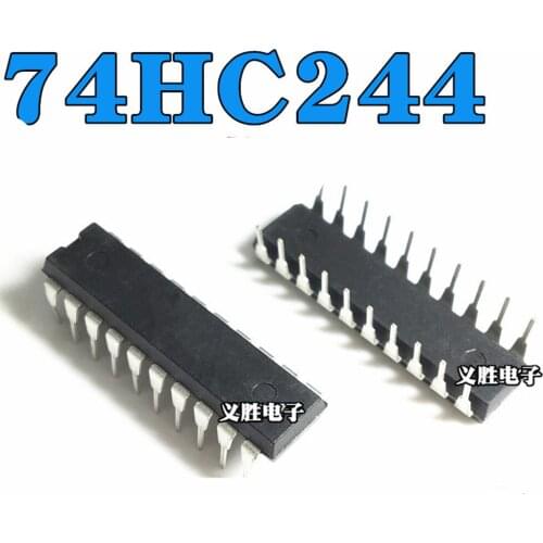 5PCS 5.2mm Middle Body SN74HC244NSR SMD SOP20 HC244 SN74HC244N HD74HC244P Straight Plug DIP20 Eight-Way Buffer