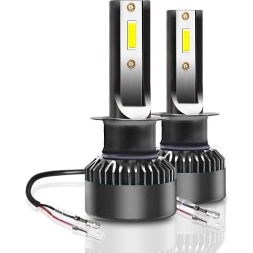 H1 LED Headlight Bulbs Car Lights 10000LM Automotive Parts Lámpara 100W/Set 6000K White Super Bright 360 Degree Auto Fog Lamps