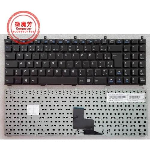BR Keyboard for DNS C5500 W765K W76T 118732 Clevo K107 W150HN X8100 MP-08J46SU-430 MP-08J46SU-4302 6-80-X5100-280-1
