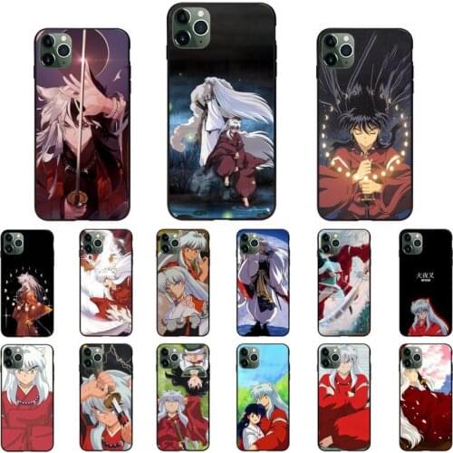 Anime Inuyasha Phone Case for iPhone 11 12 mini pro XS MAX 8 7 Plus X XS XR