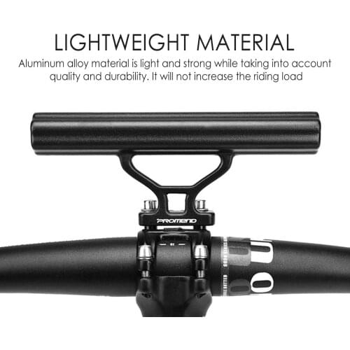 Bicycle Light Holder Handlebar Extender Clamp Cycling Bike Frame Extension Mount Holder for Bike Light