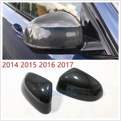 For BMW X5 F15 2014 2015 2016 2017 Rear View Overlay View Door Mirror Cover Protector Garnish Panel Auto Accessories