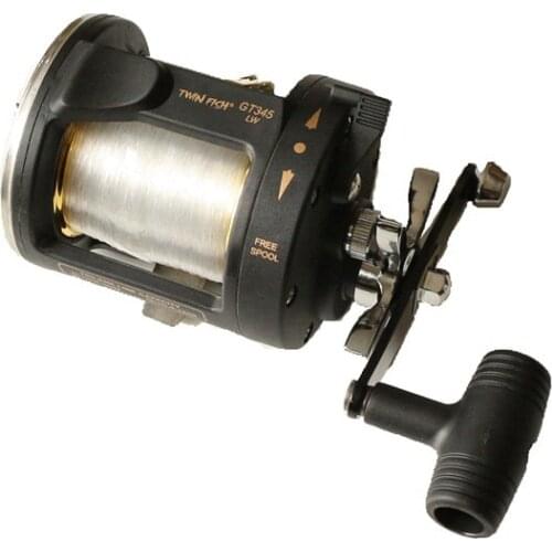 GT345 18KG Max Drag Boat Fishing Reel 2 Shaft Boat Reel Casting Reel Casting Wheel Saltwater Trolling Wheel